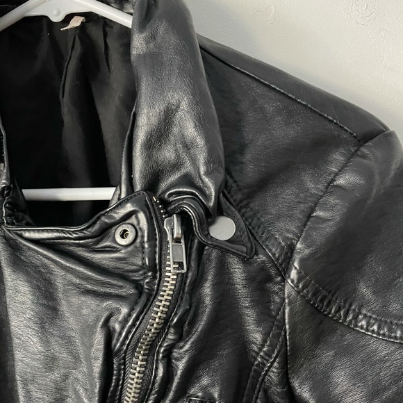 Free People Vegan Leather Jacket - Picture 2 of 4